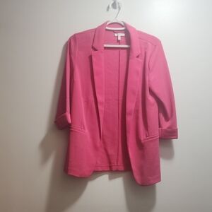 Maurices Vibrant Pink Blazer